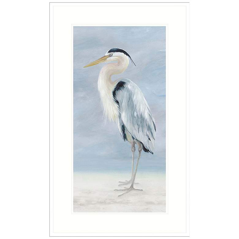 Image 1 Coastal Calm II 50" High Rectangular Giclee Framed Wall Art