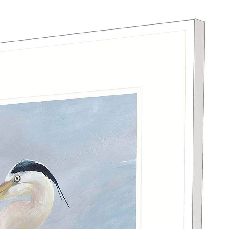 Image 2 Coastal Calm II 50" High Rectangular Giclee Framed Wall Art more views