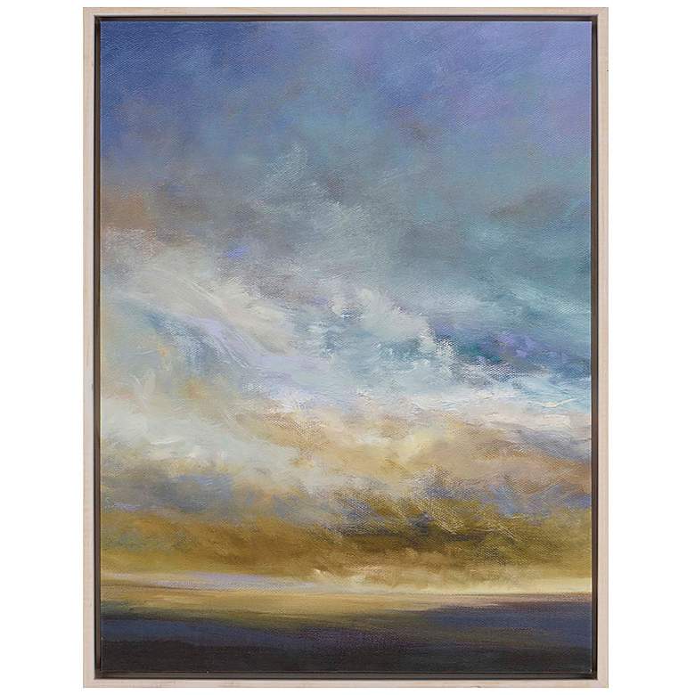 Image 1 Coastal Clouds I 32"W x 42"H Canvas