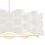 4_Coastal Current 21" Wide Sand White LED Pendant Light more views