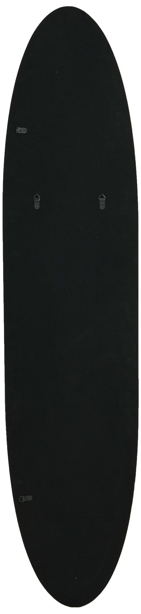 Coastal Decorative Surfboard Wall Decor Red & Blue Stripes