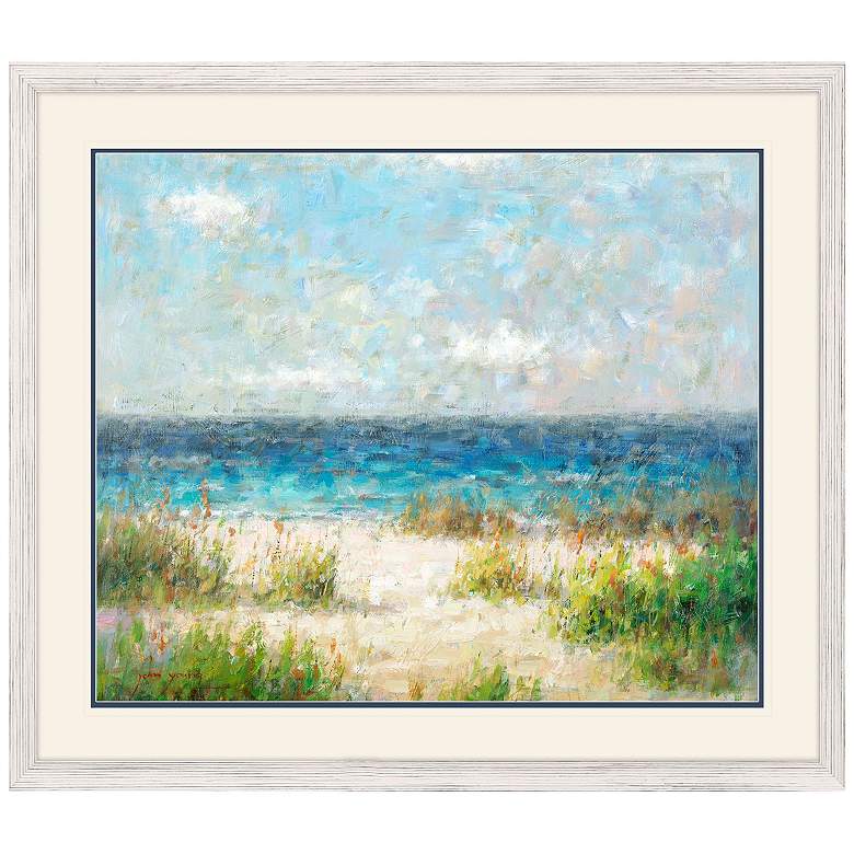 Image 1 Coastal Feel I 45"W x 39"H Coastal Framed Art