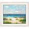 Coastal Feel I 45"W x 39"H Coastal Framed Art