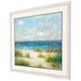 2_Coastal Feel I 45"W x 39"H Coastal Framed Art more views
