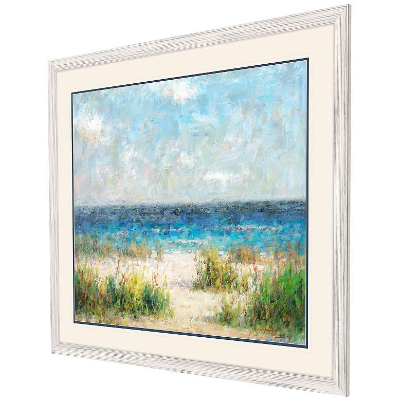 Image 2 Coastal Feel II 45"W x 39"H Coastal Framed Art more views