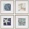 Coastal I 18"W x 18"H Framed Art Set of 4