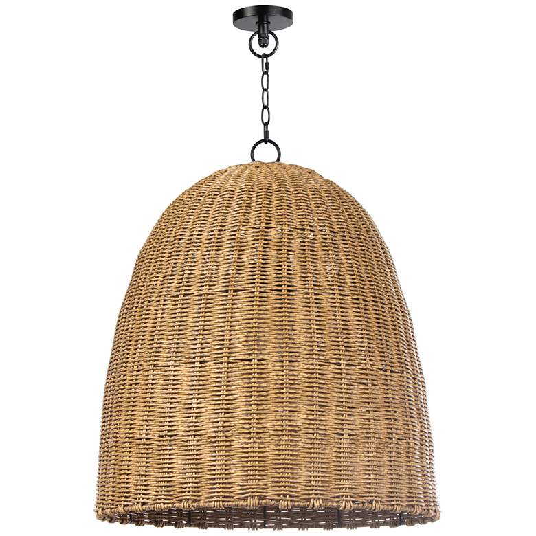 Image 1 Coastal Living Beehive Outdoor Pendant Large (Weathered Natural) 30 H