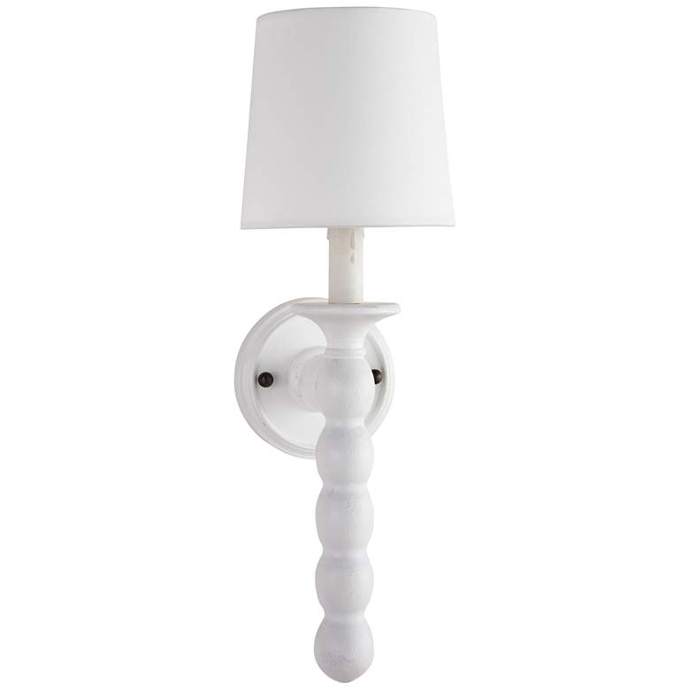 Image 1 Coastal Living Perennial Sconce (White) 19 Height
