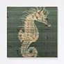 1_Coastal Menagerie C 24"W Giclee Print Solid Wood Wall Art