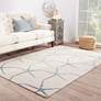 Thumbnail1 of Coastal Resort Starfish COR24 3'6"x5'6" Off-White Blue Ru