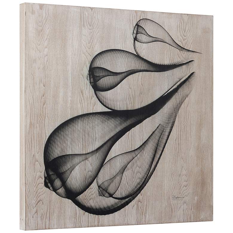 Image 6 Coastal Serenity 24" Square 2-Piece Giclee Wood Wall Art Set more views