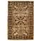 Coat of Arms Sand Area Rug