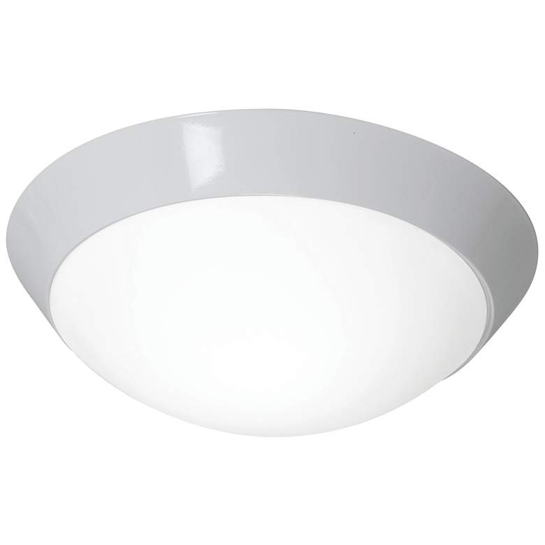Image 1 Cobalt - 15 inch Dimmable LED Flush Mount - White - Opal