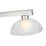 5_Cobalt 46" Wide Brushed Nickel 3-Light Billiard Pendant more views