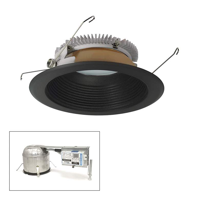 Image 1 Cobalt 6 inch Bronze 1500lm LED Round Baffle Remodel Recess Kit