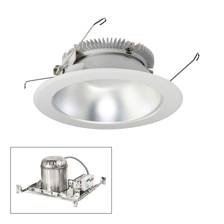 Image 1 Cobalt 6" Clear-White 1500lm LED Round Non-IC Recessed Kit