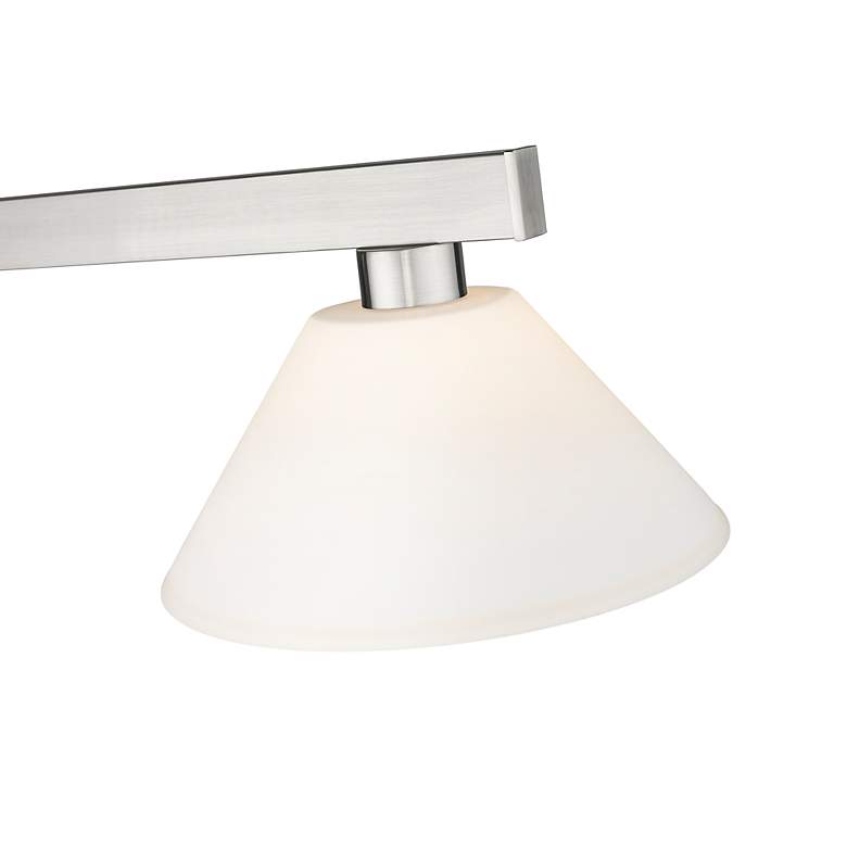 Image 5 Cobalt by Z-Lite Brushed Nickel 3 Light Billiard Light more views