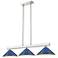 Cobalt by Z-Lite Brushed Nickel 3 Light Billiard Light
