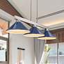 1_Cobalt by Z-Lite Brushed Nickel 3 Light Billiard Light