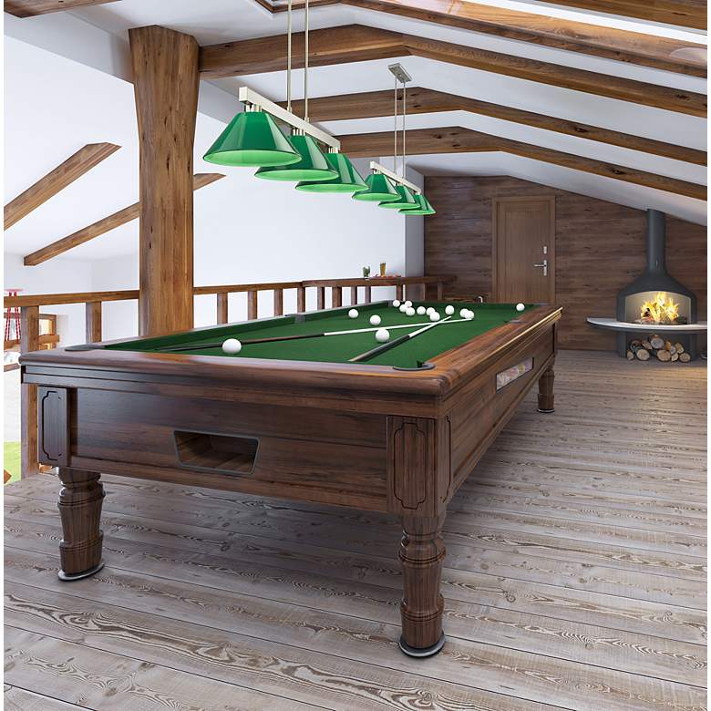 Image 3 Cobalt by Z-Lite Brushed Nickel 3 Light Billiard Light more views