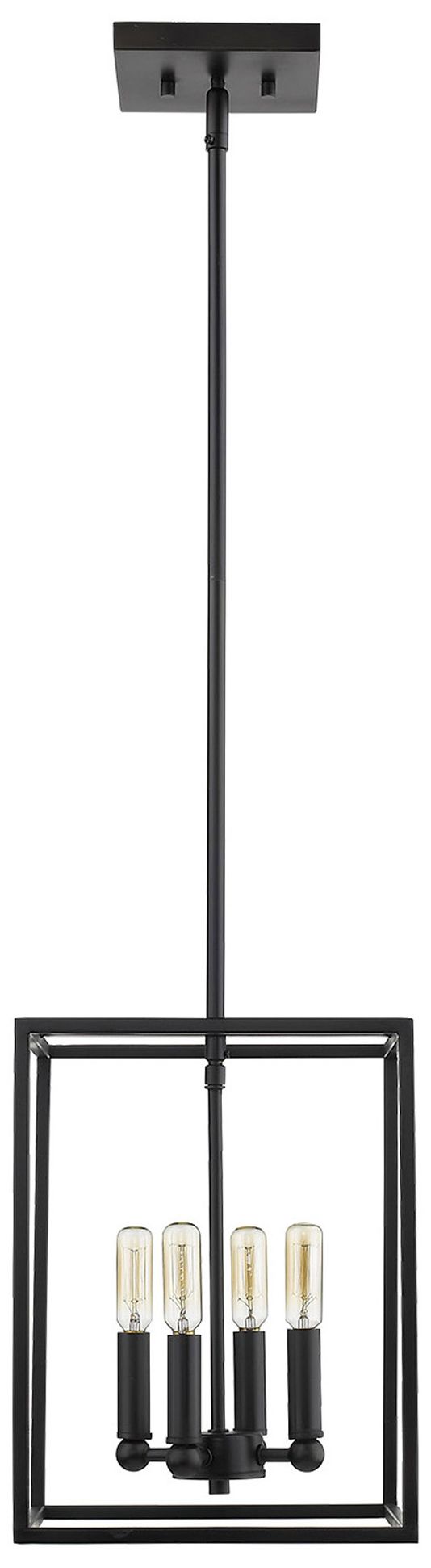 Thumbnail2 of Cobar 4-Light Matte Black Pendant more views