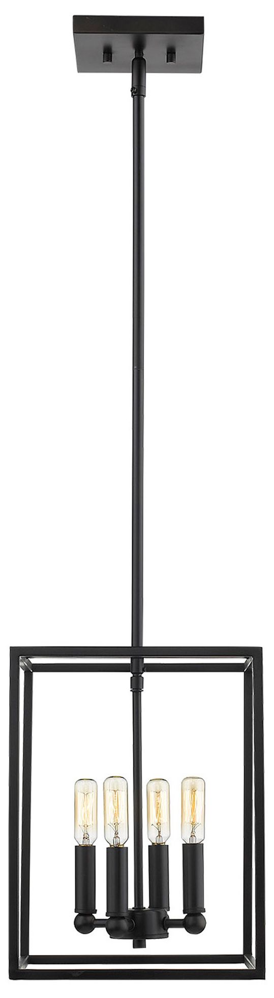 Thumbnail3 of Cobar 4-Light Matte Black Pendant more views