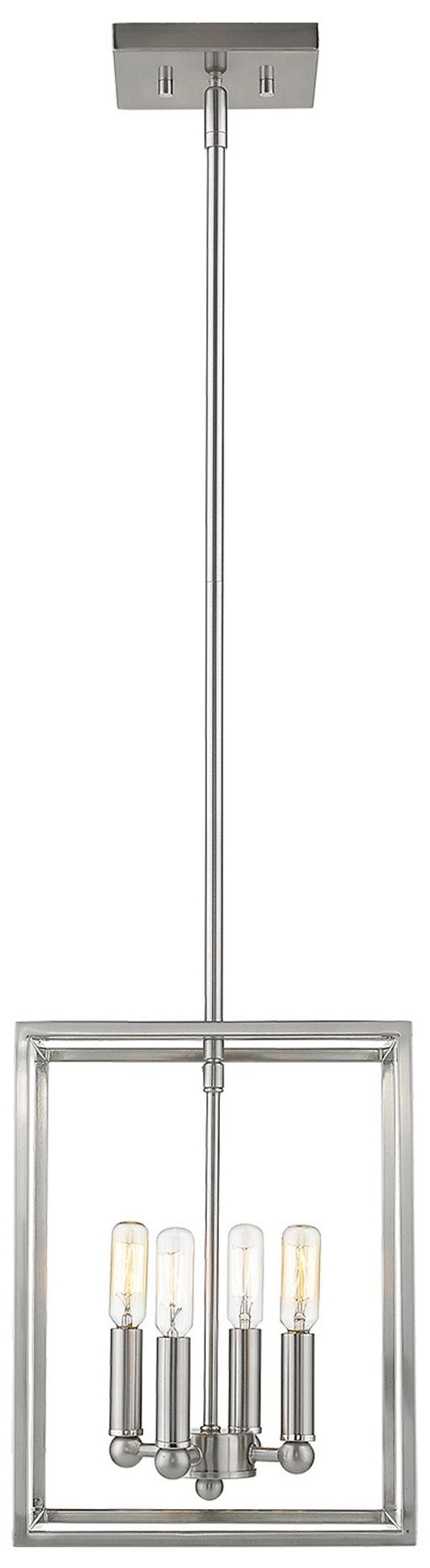 Image 3 Cobar 4-Light Satin Nickel Pendant more views