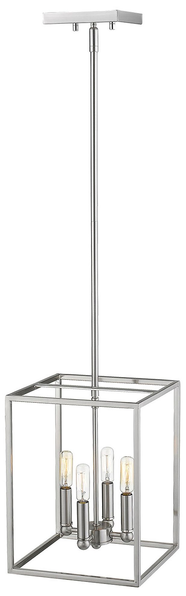 Image 4 Cobar 4-Light Satin Nickel Pendant more views