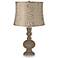 Cobble Brown Chrysanthemum Shade Apothecary Table Lamp