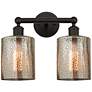 1_Cobbleskill 11 1/2"H Oil-Rubbed Bronze 2-Light Wall Sconce