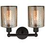 3_Cobbleskill 11 1/2"H Oil-Rubbed Bronze 2-Light Wall Sconce more views