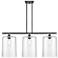 Cobbleskill 36"W Oil-Rubbed Bronze 3-Light Island Pendant