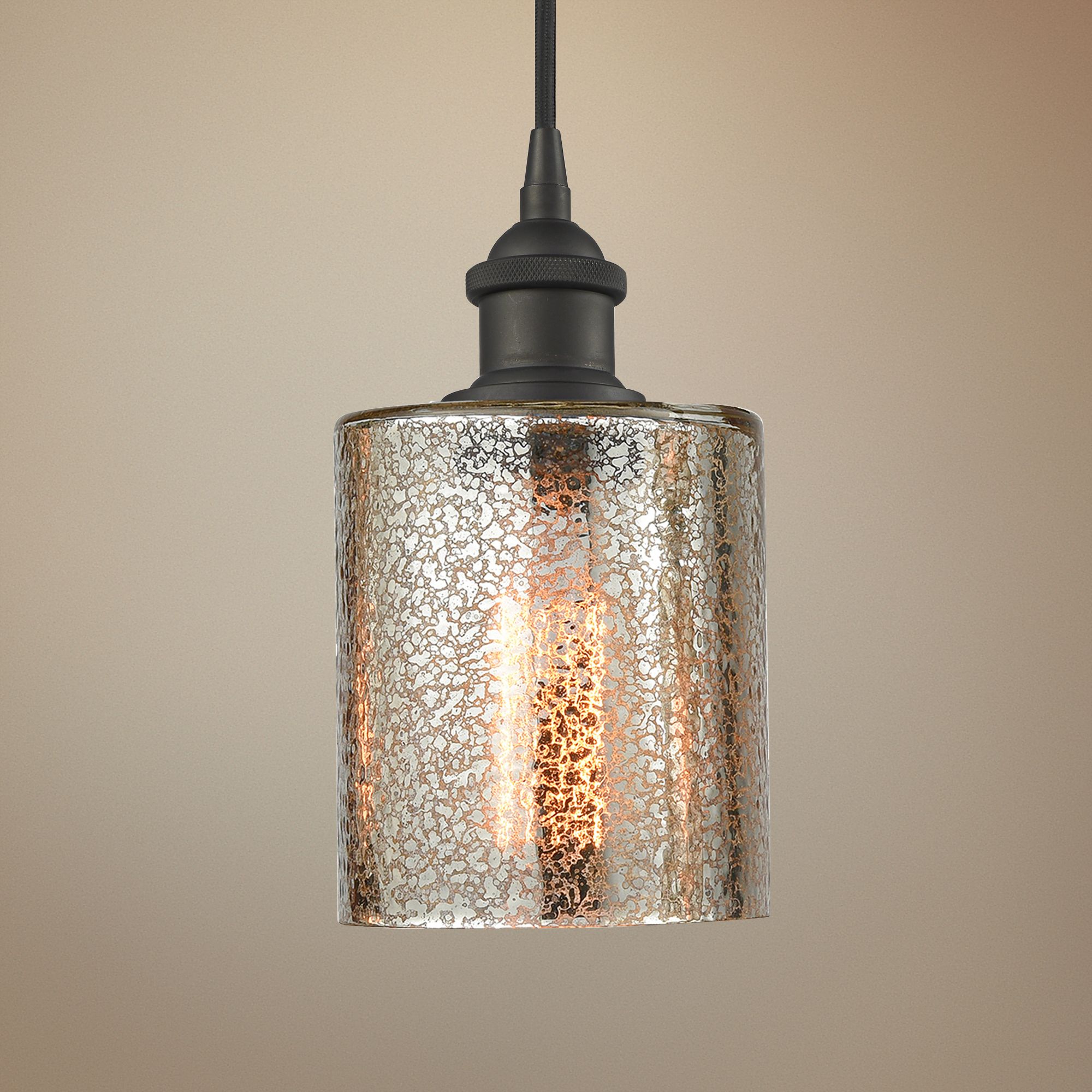 small bronze pendant light