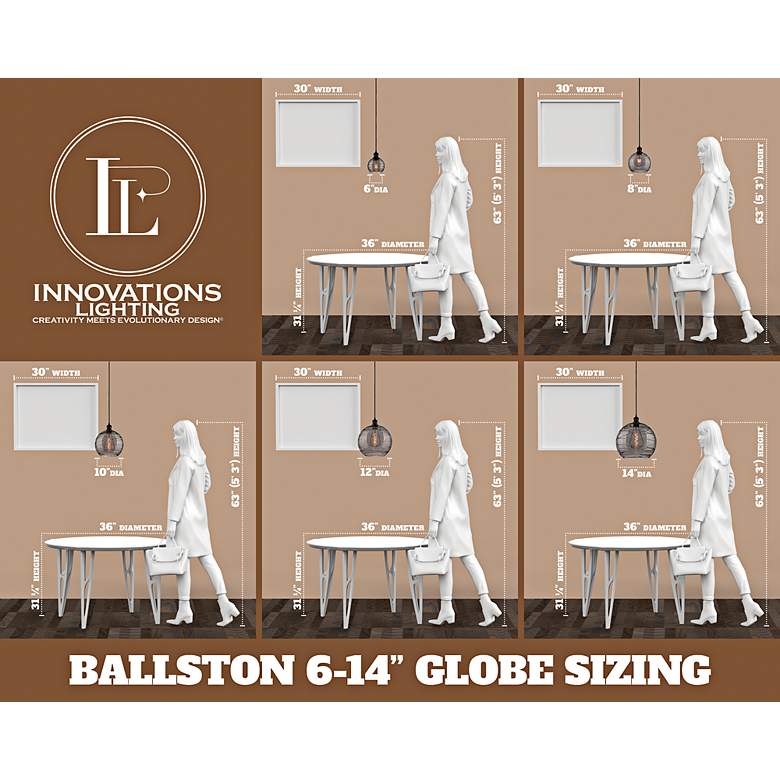 Image 2 Cobbleskill 5"W Rubbed Bronze Mini Pendant w/ Mercury Glass more views