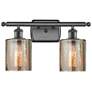 Cobbleskill 9" High Oil-Rubbed Bronze 2-Light Wall Sconce