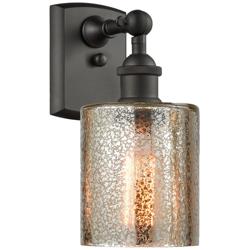 Cobbleskill 9&quot; High Oil-Rubbed Bronze Adjustable Wall Sconce