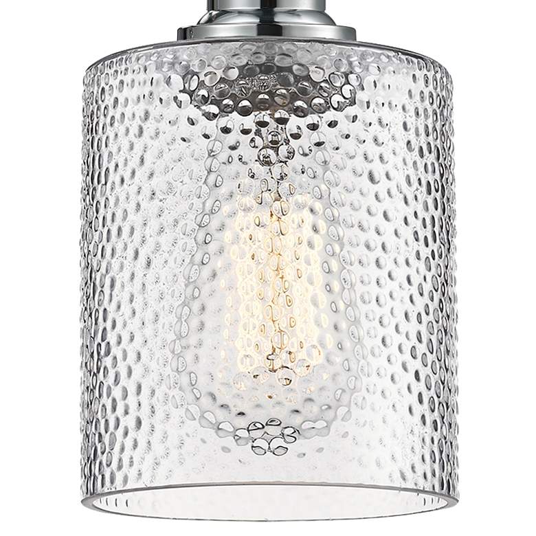 Image 3 Cobbleskill 9" High Polished Chrome 2-Light Wall Sconce more views