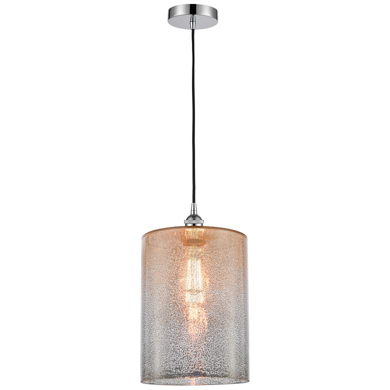 Image 1 Cobbleskill 9" Polished Chrome Mini Pendant w/ Mercury Shade