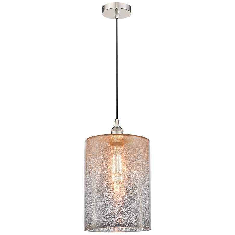 Image 1 Cobbleskill 9" Polished Nickel Mini Pendant w/ Mercury Shade