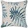 Cobi Mallard and Natural 22" Square Decorative Pillow