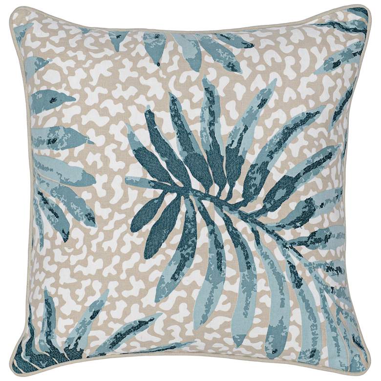 Image 1 Cobi Mallard and Natural 22 inch Square Decorative Pillow