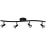 5_Cobra - 4-Light LED Wall or Ceiling Spotlight Bar - Black Finish more views
