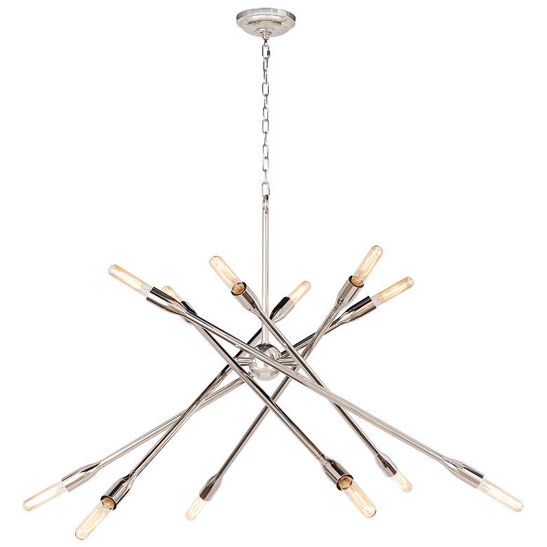 Image 1 Cobra Chandelier Large (Polished Nickel)