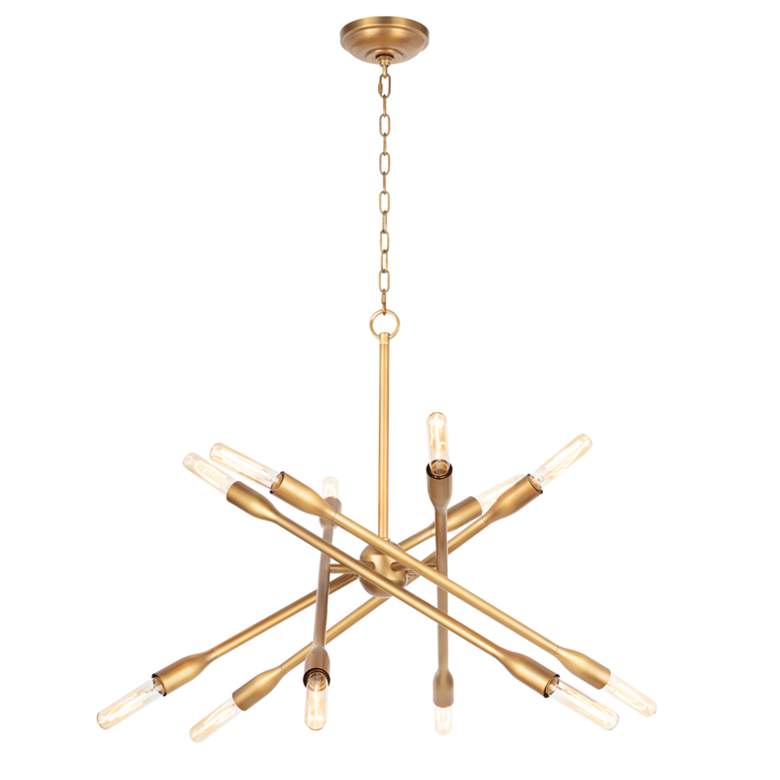 Image 1 Cobra Chandelier Small (Natural Brass)