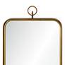 Coburg Golden Brass 22" x 36" Rectangular Wall Mirror