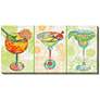 Cocktail Hour 48" Wide All-Weather Outdoor Canvas Wall Art