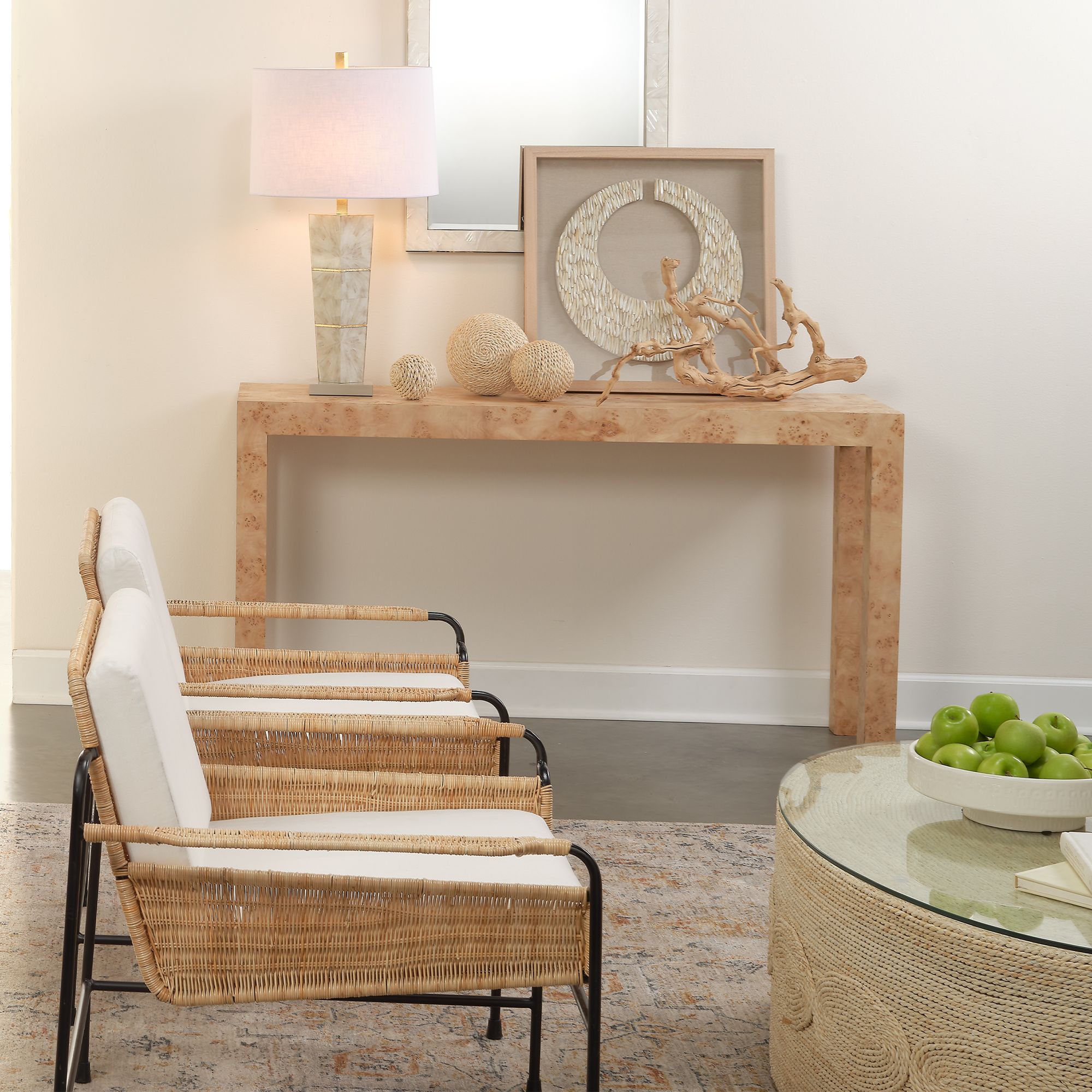 Coco 13 1/4" Wide White Modern Ceramic Pedestal Bowl