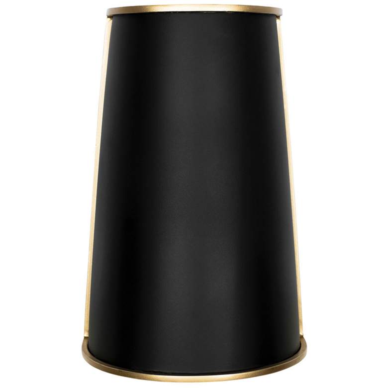 Image 1 Coco 2-Lt Sconce - Matte Black/French Gold