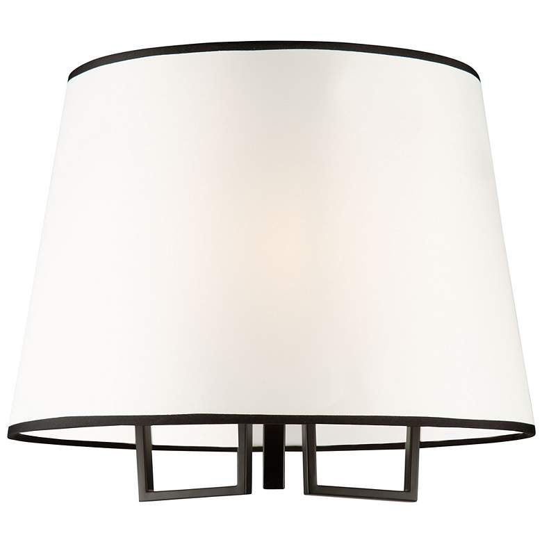 Image 2 Coco 3 Light Semi-Flush Mount Black and Gold more views