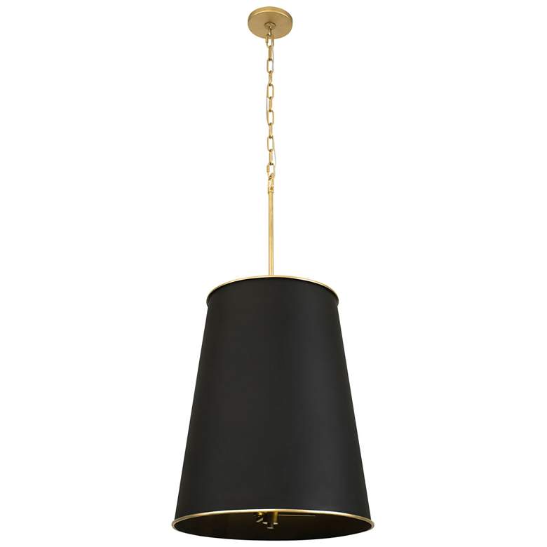 Image 1 Coco 9-Lt Foyer - Matte Black/French Gold